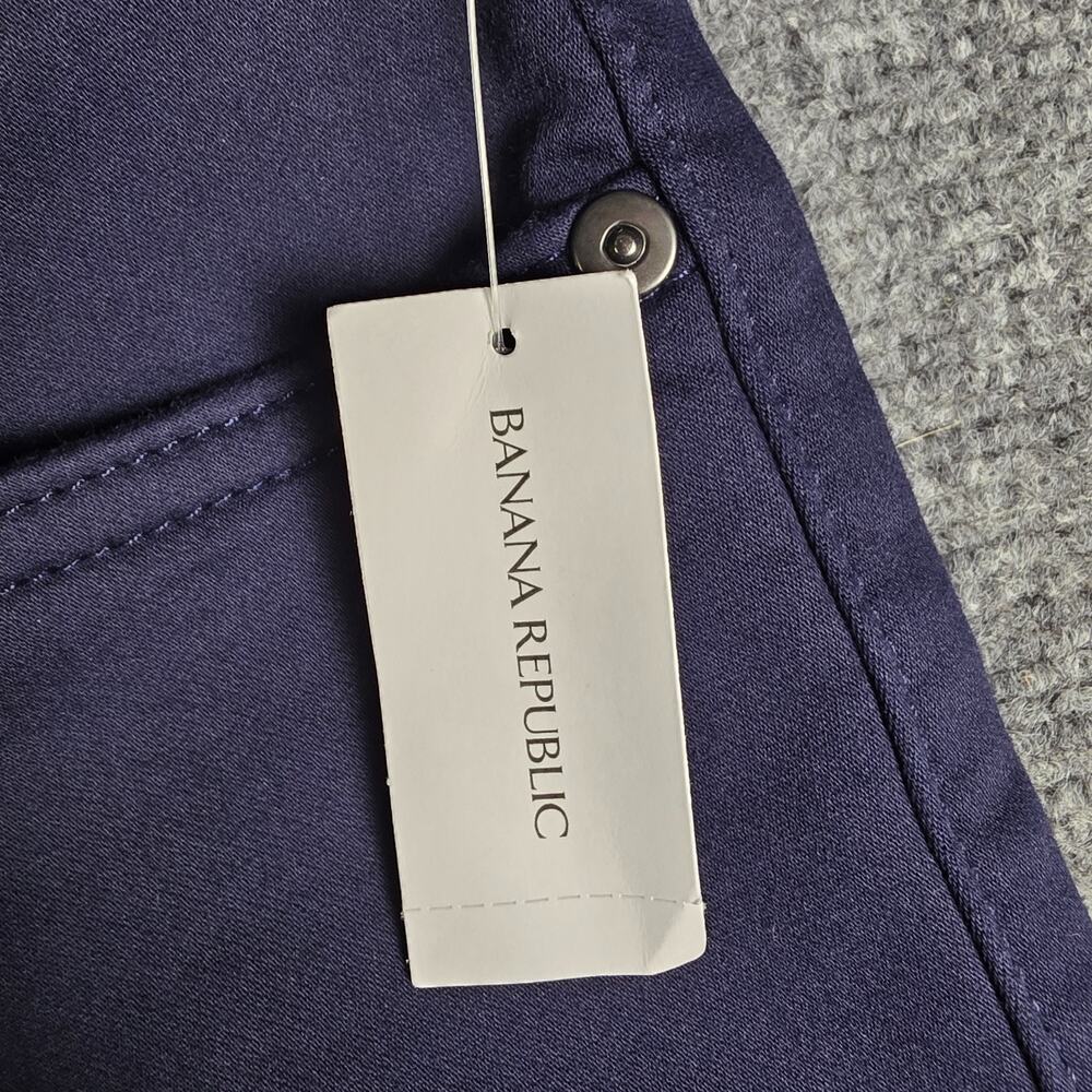 Banana Republic Traveler Chino Pants Men's 28X30 Blue Slim Fit Mid Rise - NWT - Picture 7 of 9
